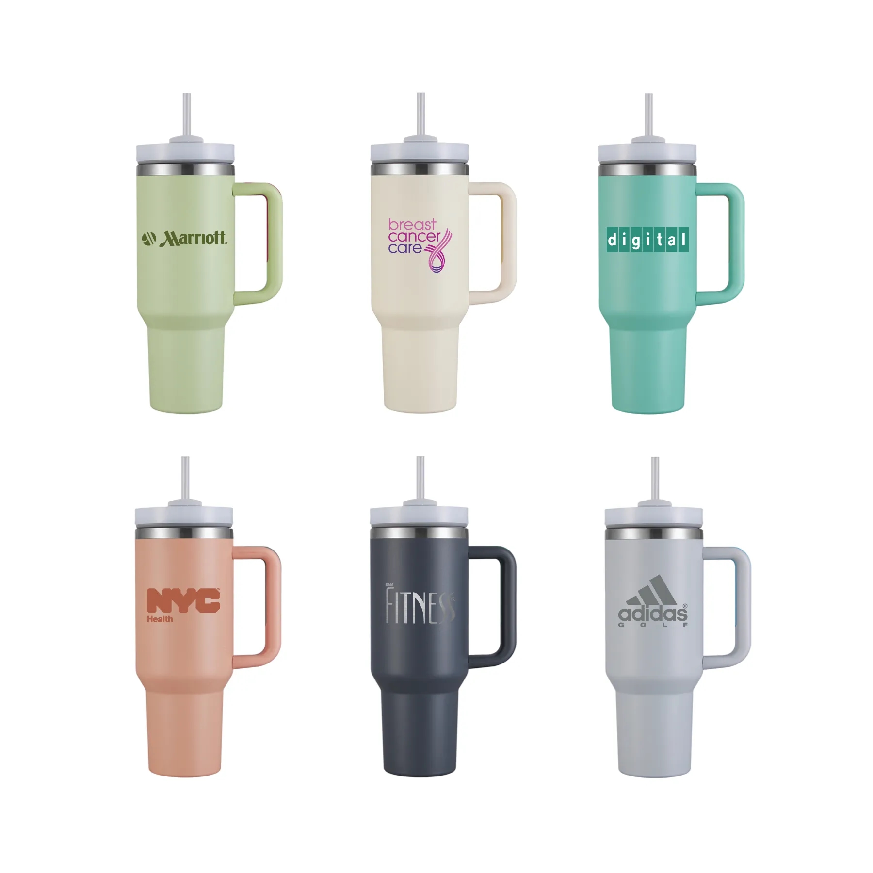 40oz Performance Stainless Mug with Straw 5