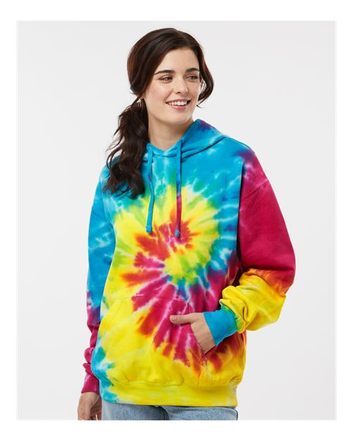 Unisex Tie-Dyed Hooded Sweatshirt - 8777 23