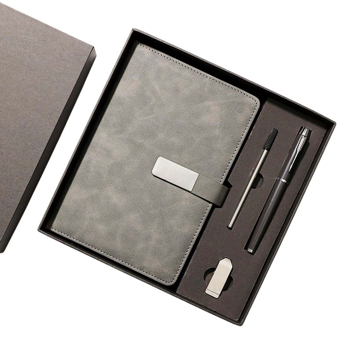 Elegant Notebook Gift Set with Snap Closure 9