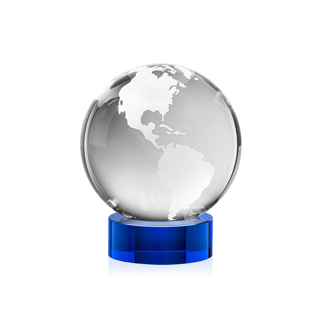 Globe Award on Stanrich Base - Blue 5