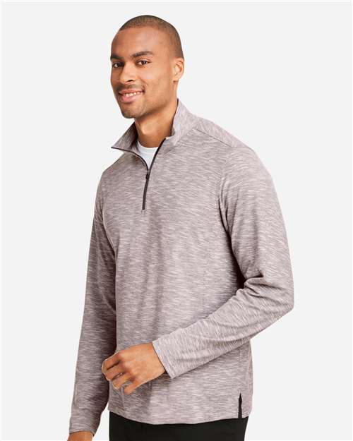 Men's Eclipse Jacquard Quarter-Zip Pullover - NE415 3
