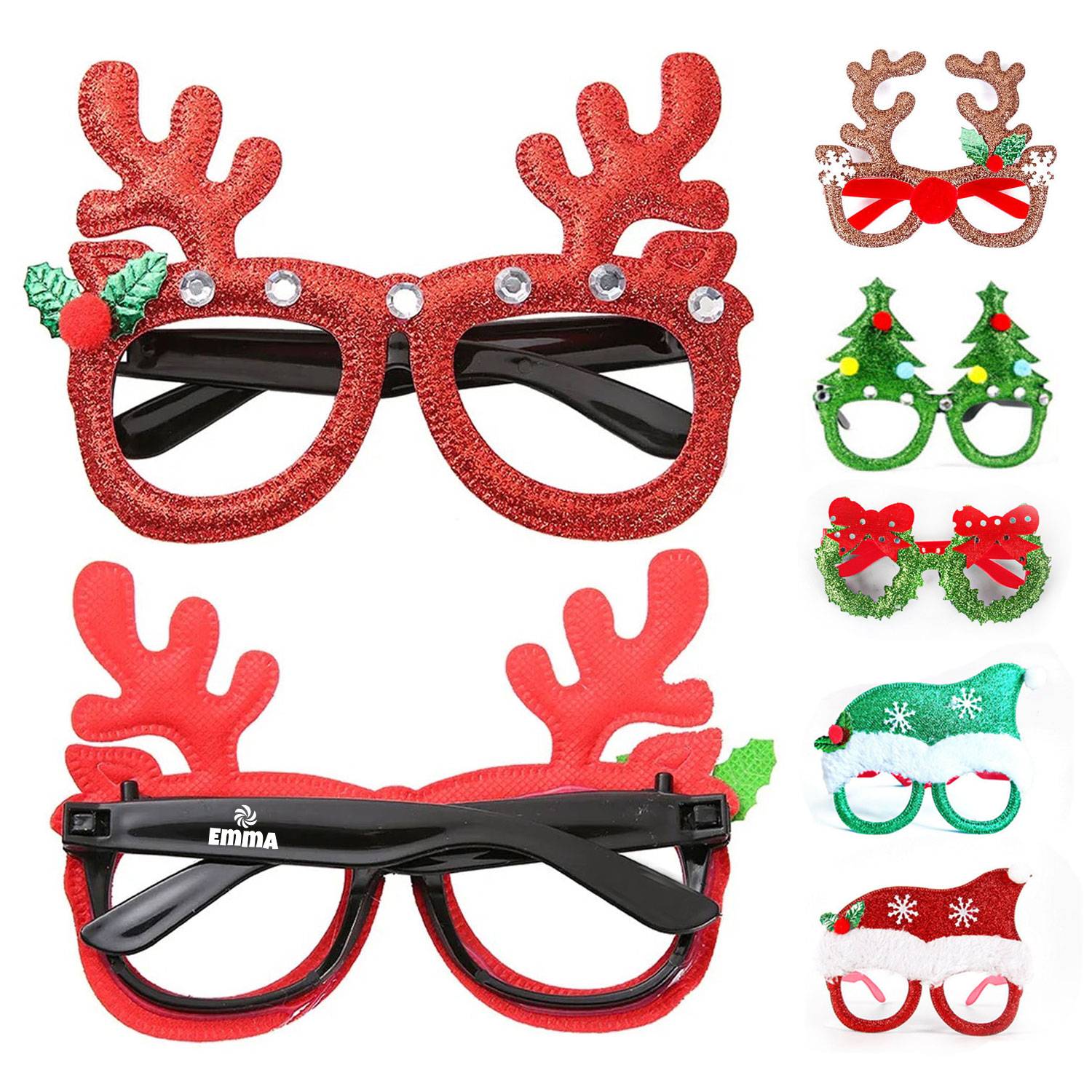 Christmas Glasses Frames 1