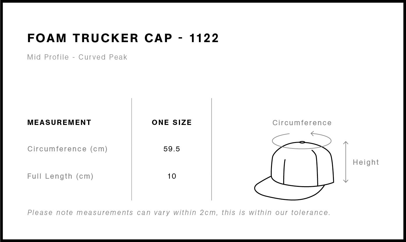Foam Trucker Cap | 1122 6