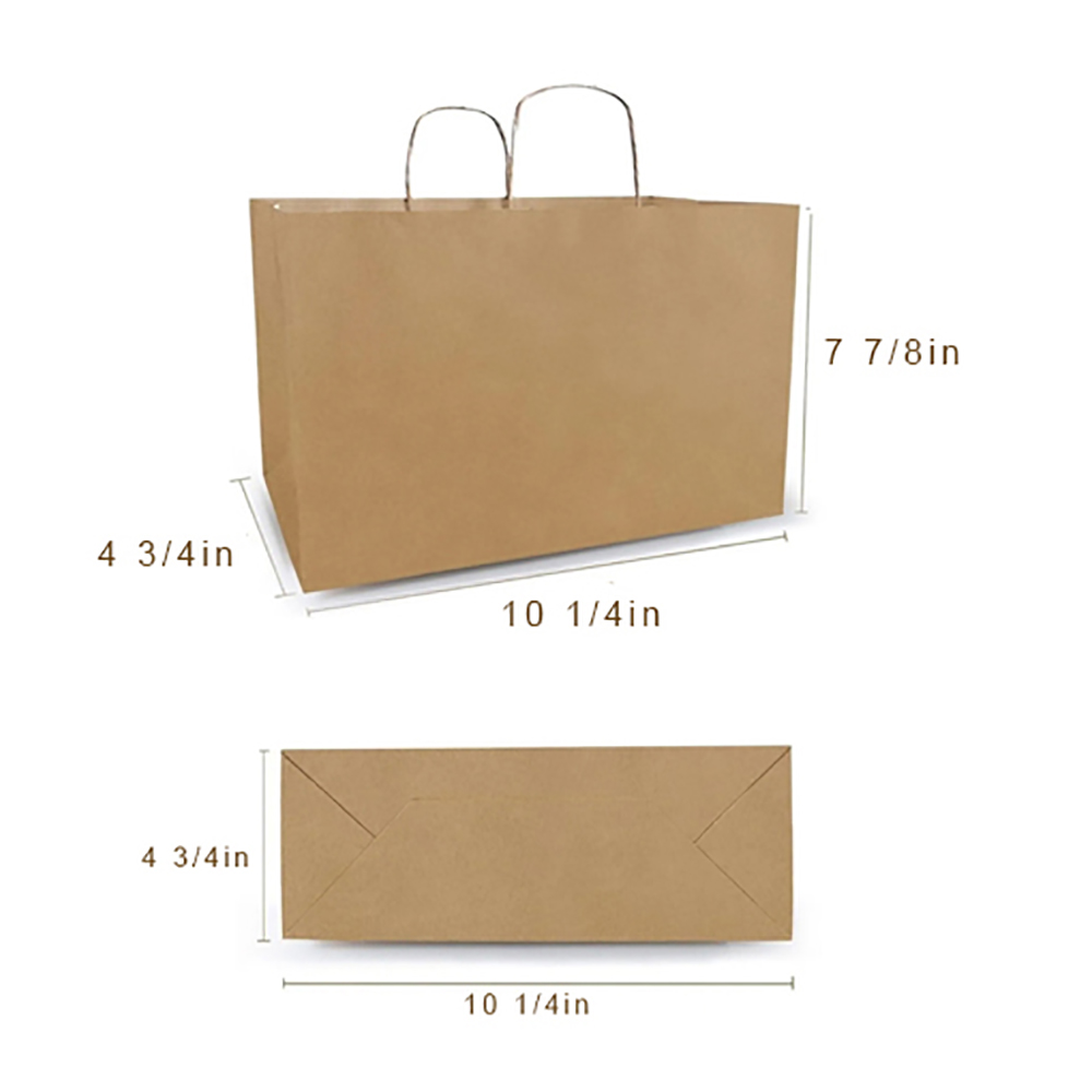 Kraft Paper Shopping Bags 5
