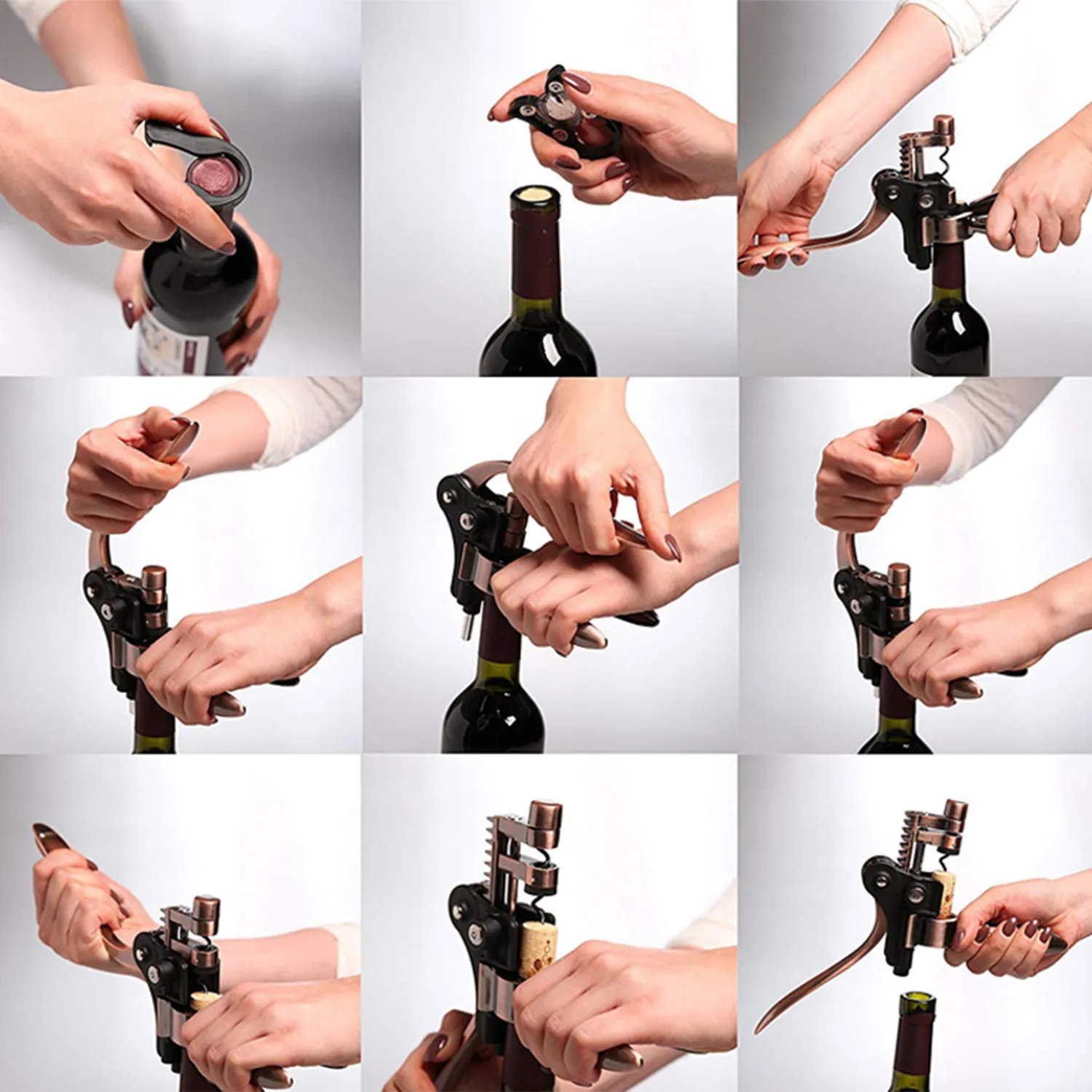 Deluxe Wine Accessories And Chess Gift Set 7