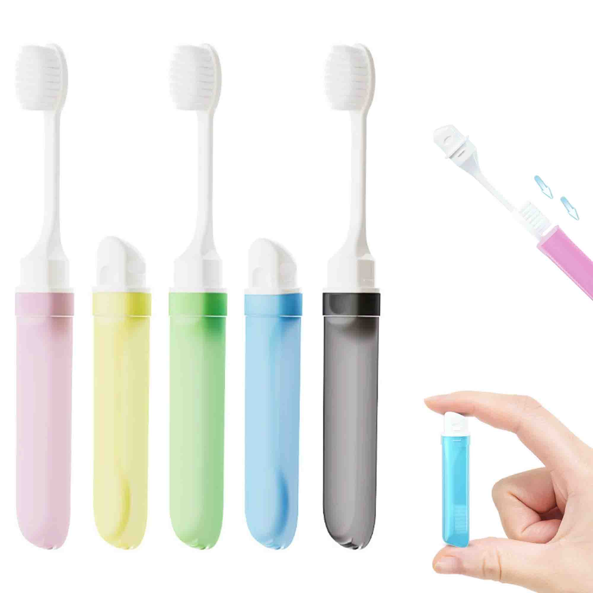 Travel Folding Toothbrush With Box 1
