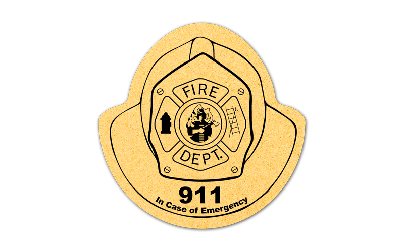 Fire Helmet Compressed Sponge 1