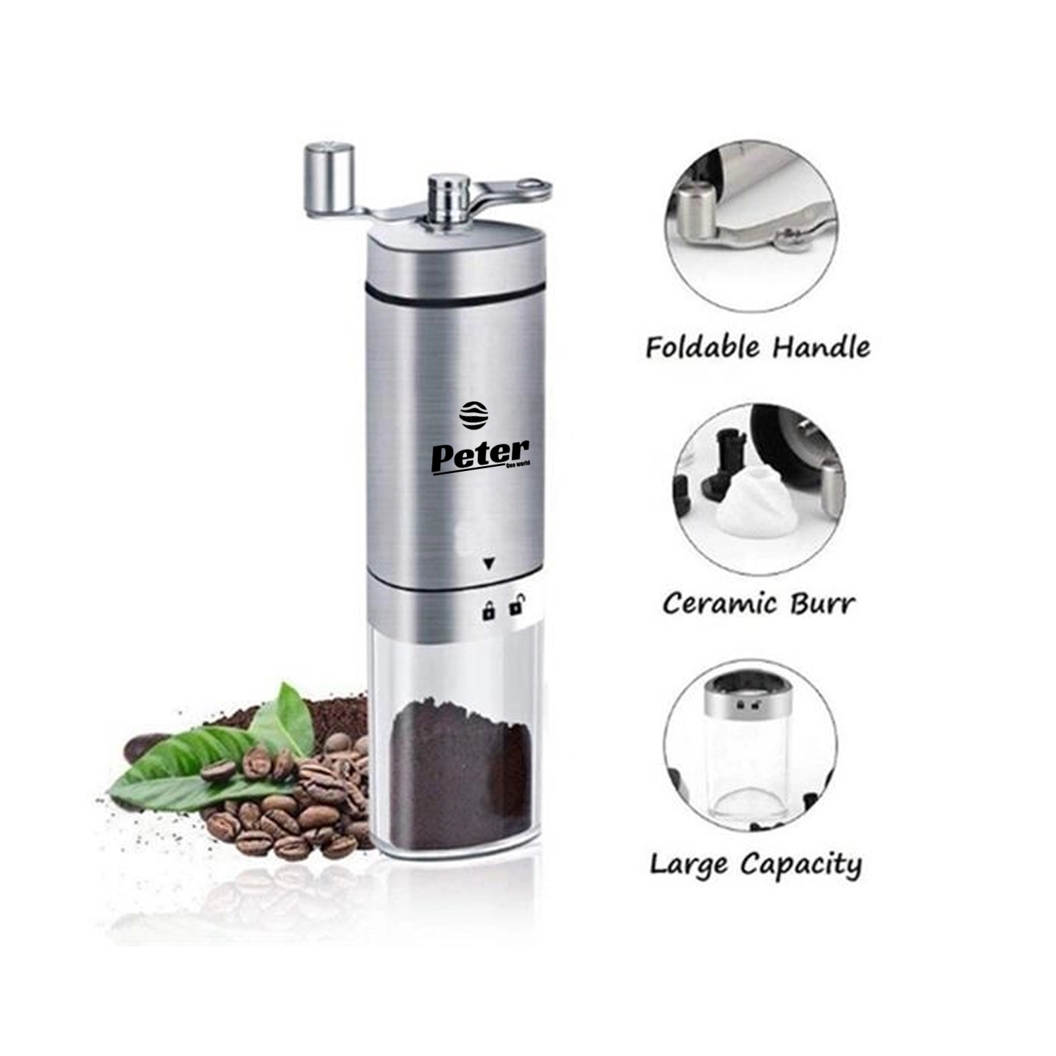 Manual Coffee Bean Grinder 2