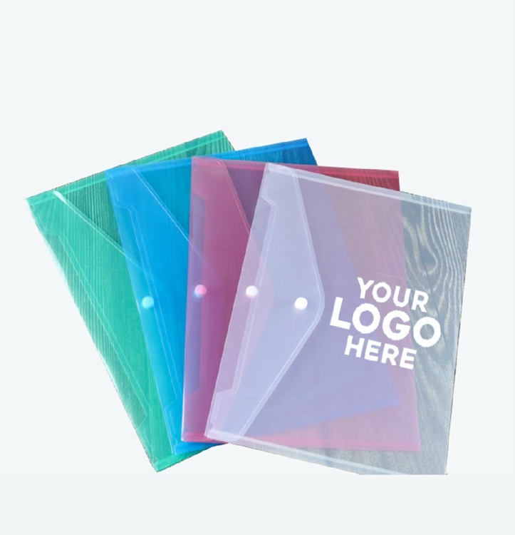 Transparent PP buckle file bag 4