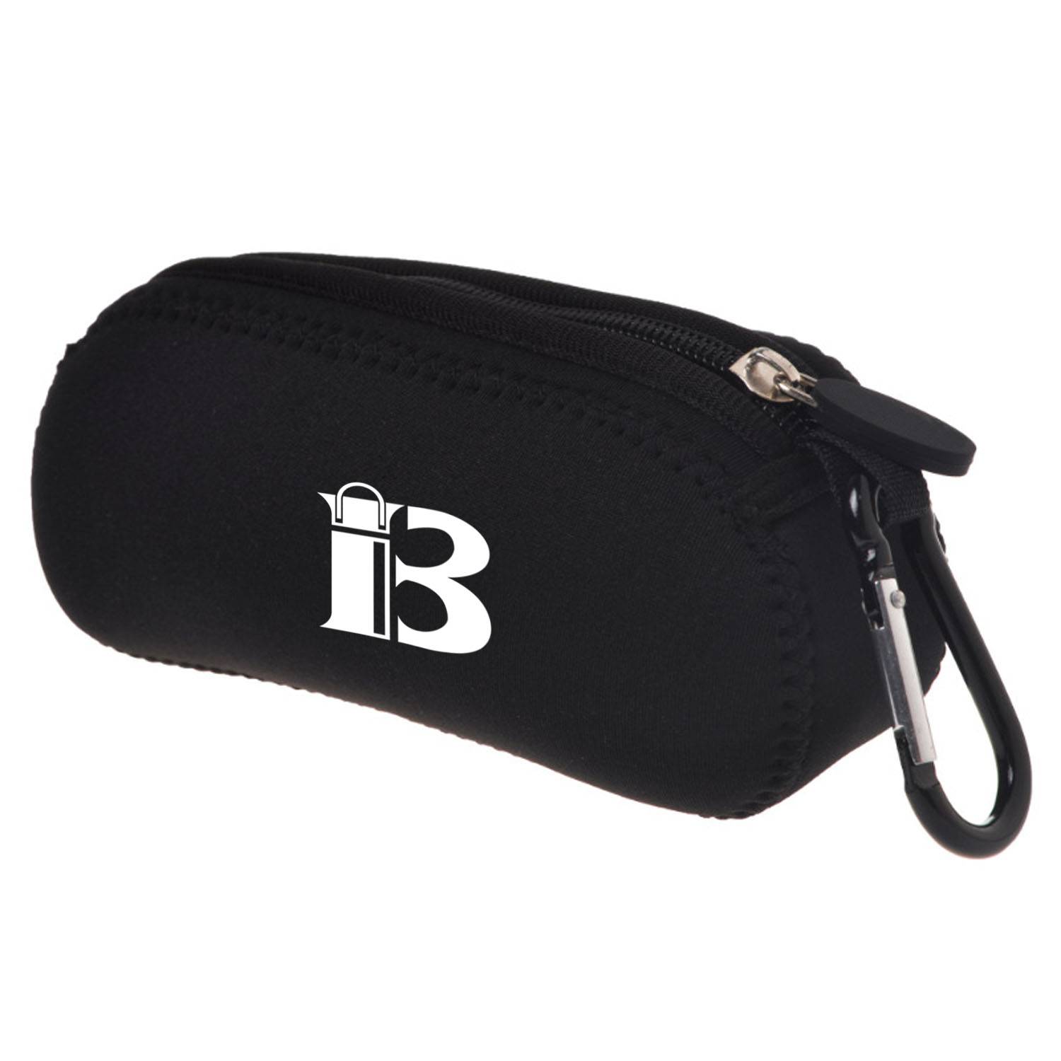 Compact Neoprene Travel Bag w/ Carabiner Clip 2