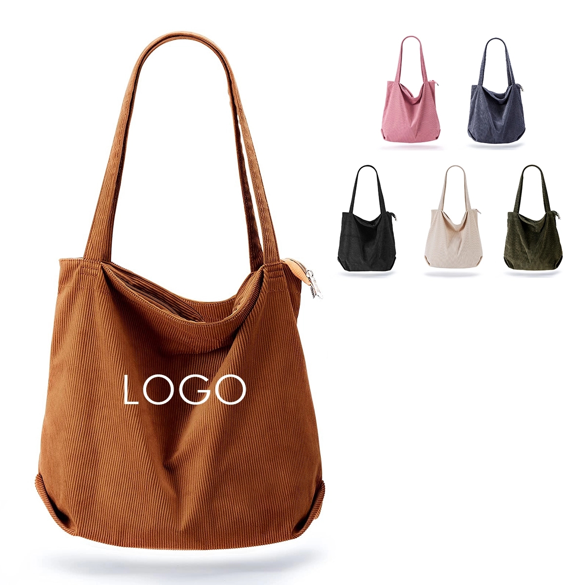 Large Capacity Tote Bag, custom tote bag with logo imprint 2