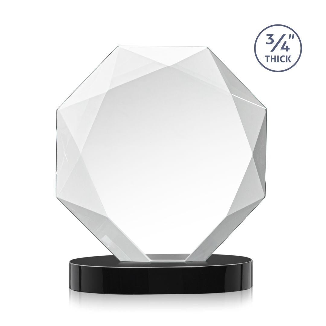 Bradford VividPrint™ Award on Alberton Base - Black 3