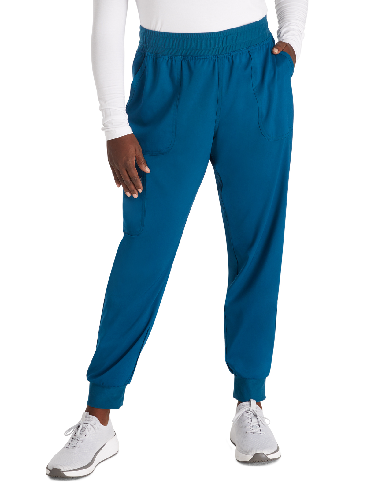 Cherokee - Workwear Revolution - Women's 5-Pocket Mid Rise Jogger Pant 32