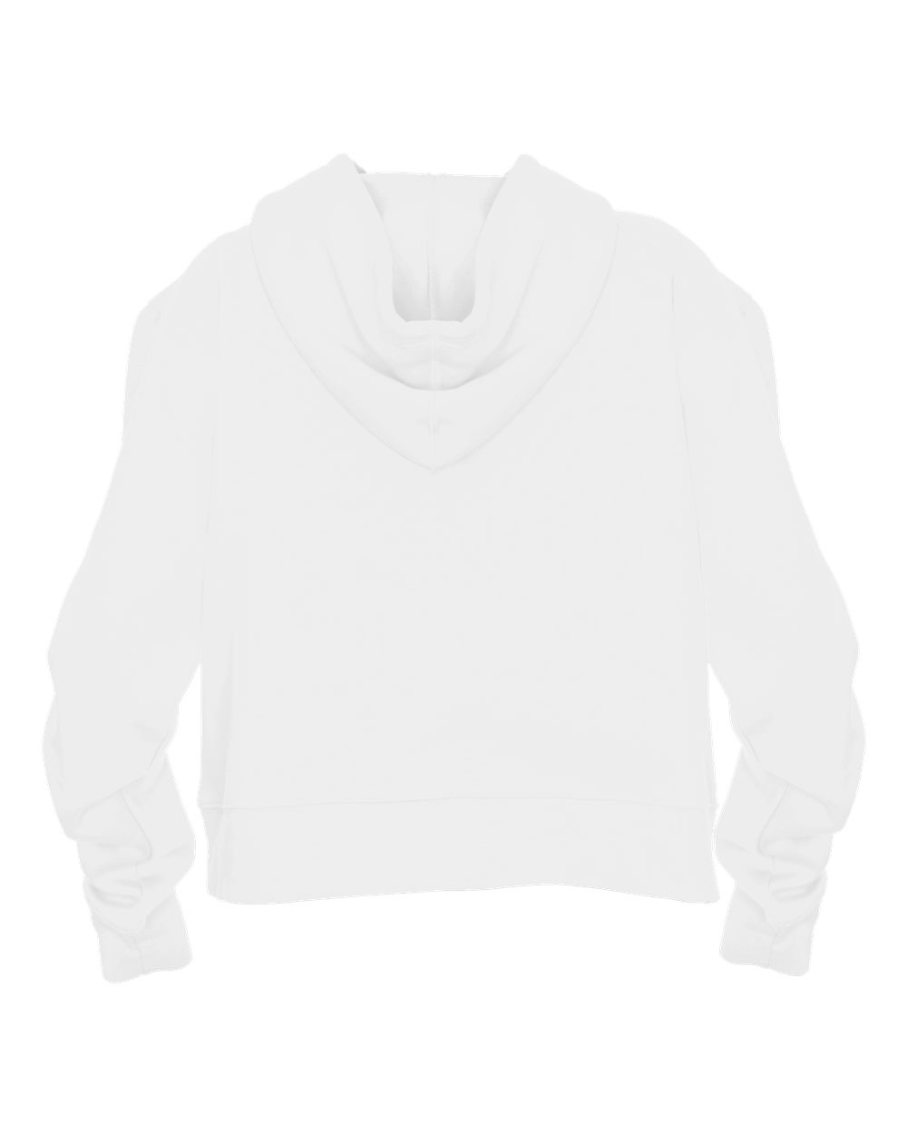 Women's Crop Hooded Sweatshirt - 1261 22