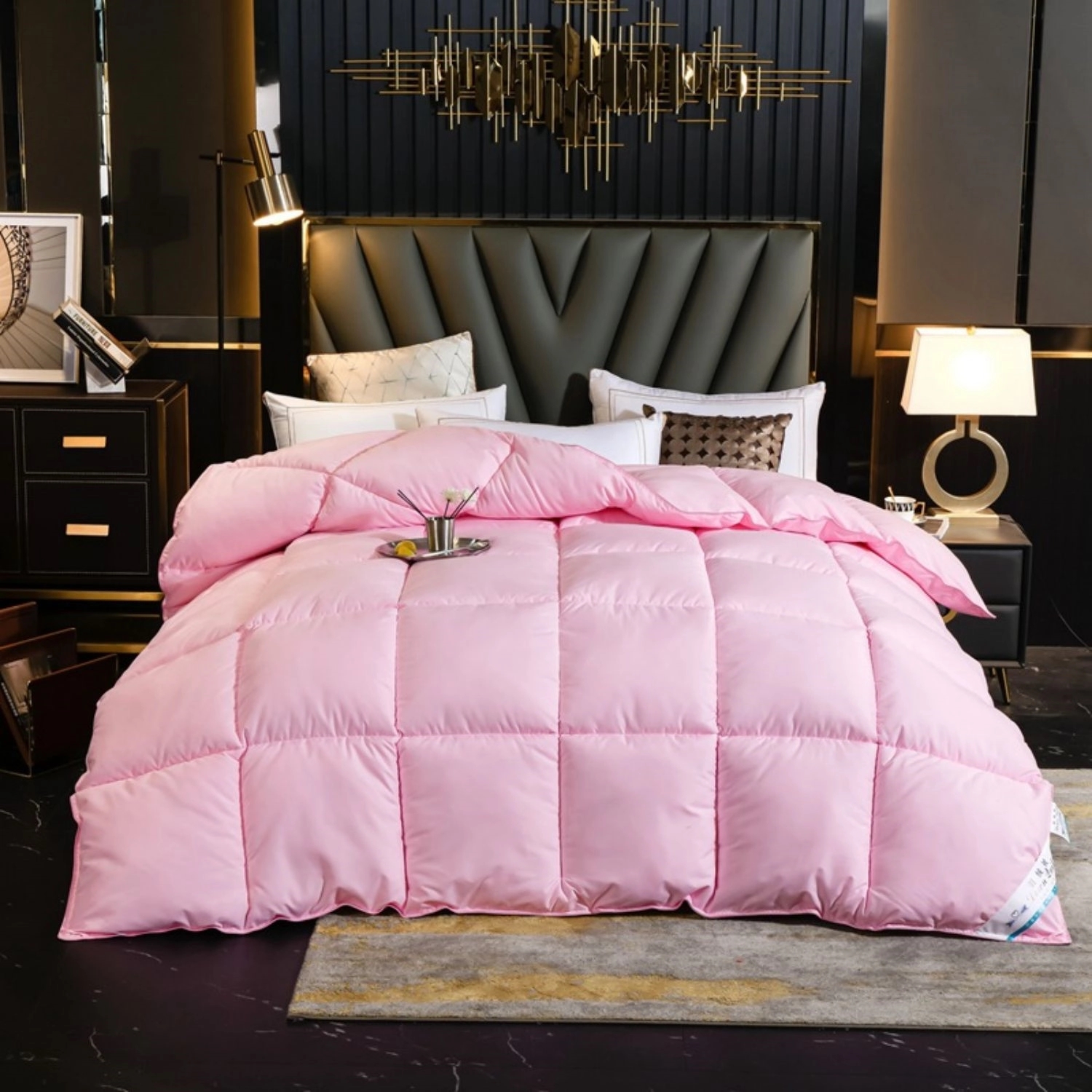 Lightweight Goose Feathers Down Comforter Duvet 3