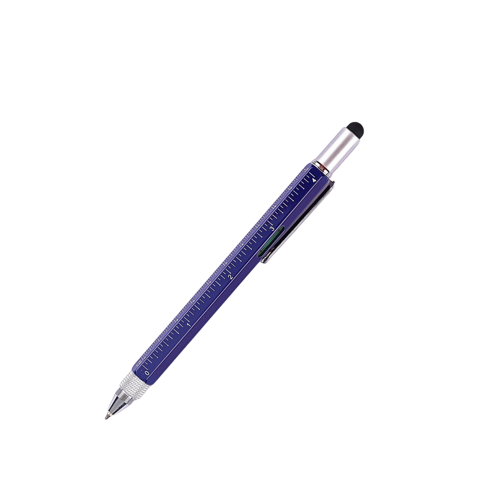 Twist Action Multi Tool Ballpoint Pen With Ruler 9.5 x 0.38 x 0.38" 5