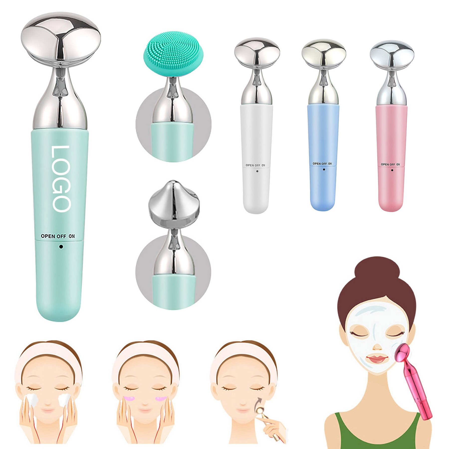 3 In 1 Facial Massager 5