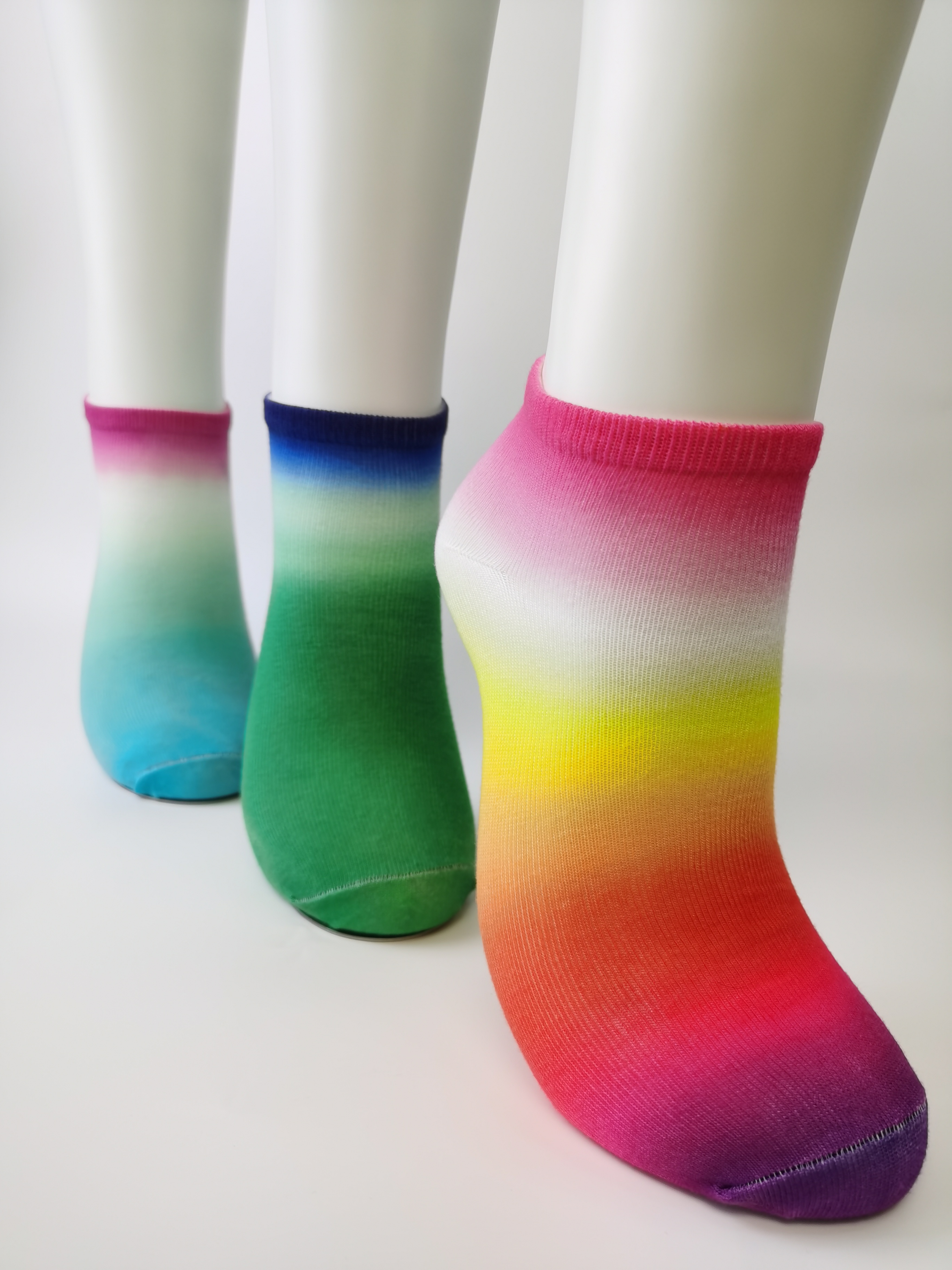 360 Seamless DTG Full Color Ankle Socks 1