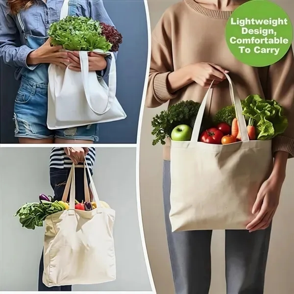 Canvas Tote Bag with 16 X 13-Inch 10