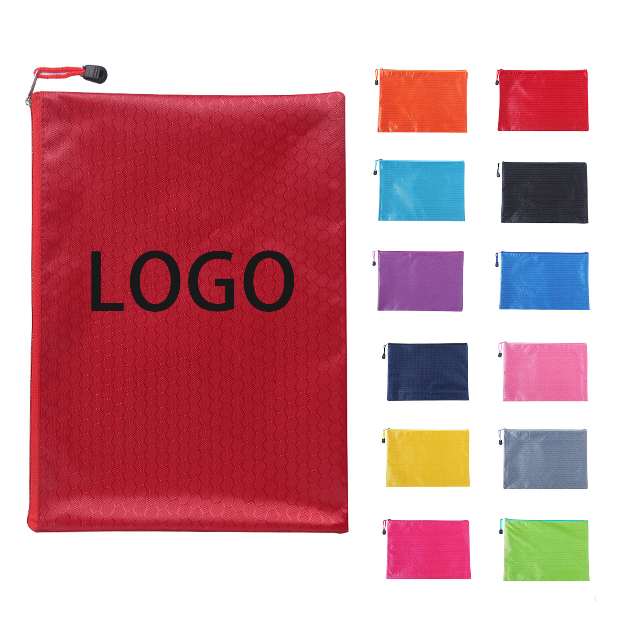A4 Document Oxford Zipper Bag 3