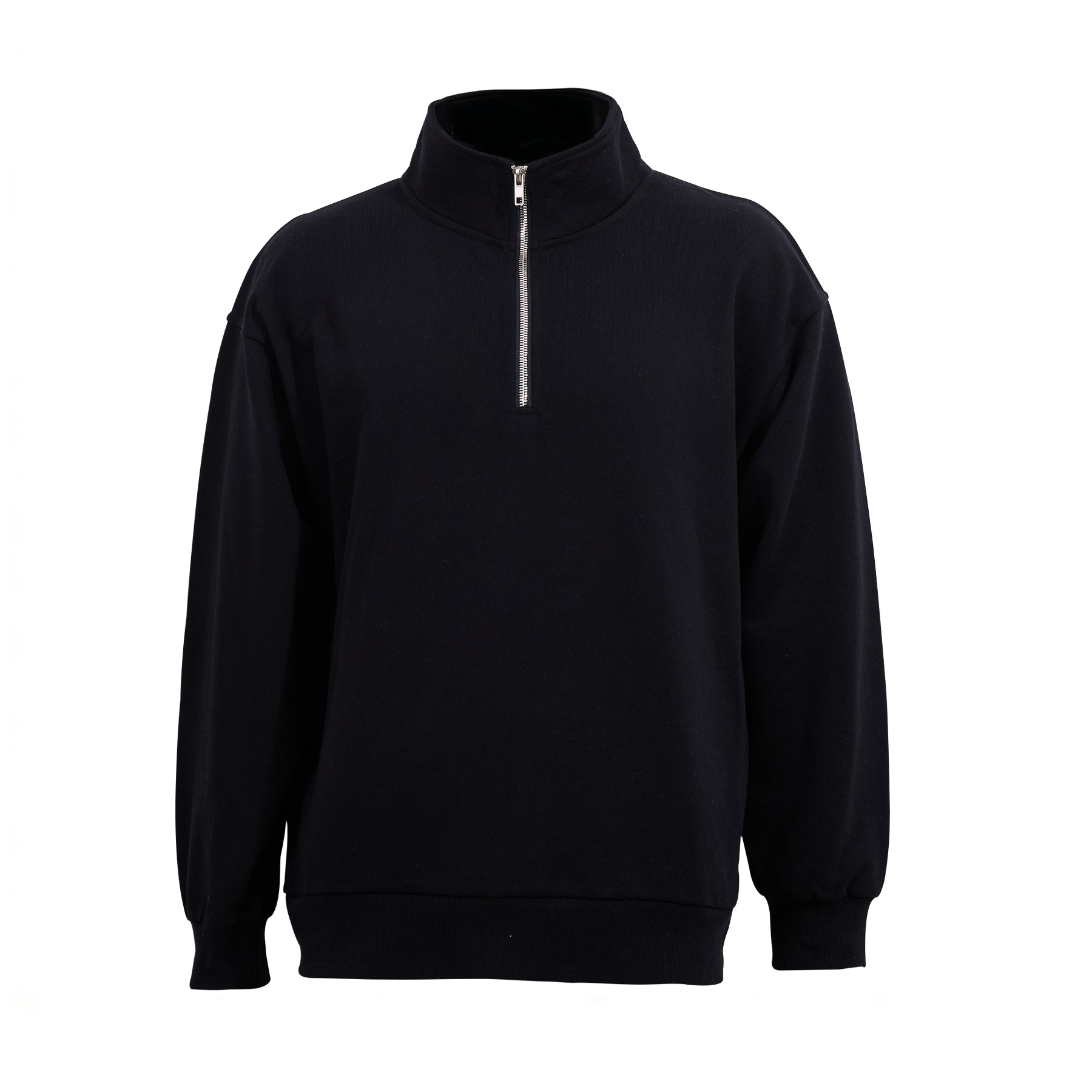 Unisex 100% Pre-Shrunk Cotton Quarter Zip Sweatshirt 7