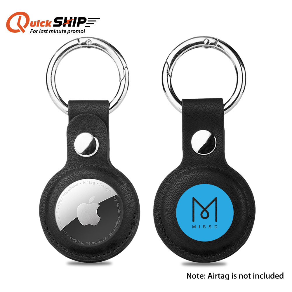 QuickShip  Apple AirTag Leatherette Case 11
