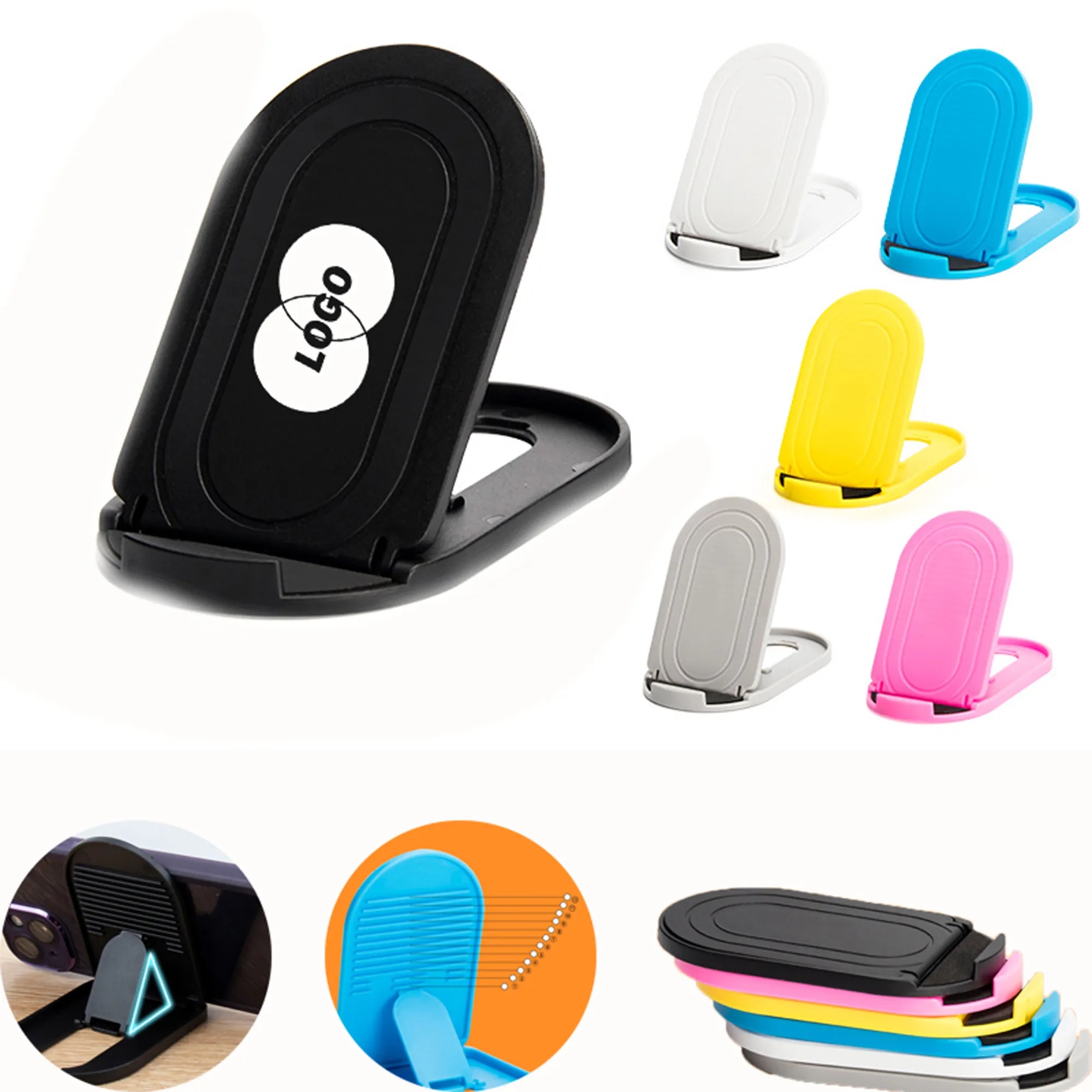 Customizable Logo-printed Simple Phone Stand