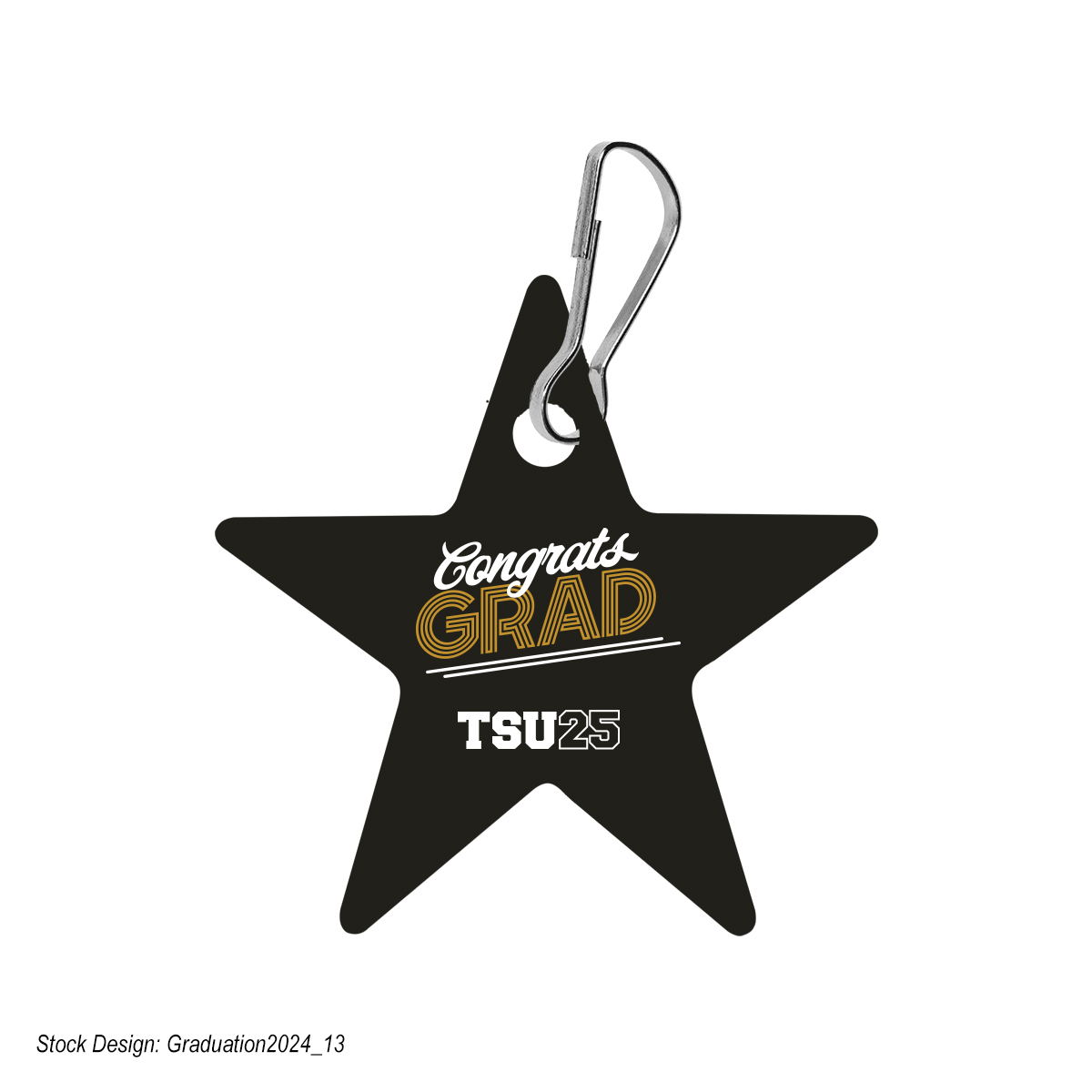 Acrylic Zipper Pull - Star 3