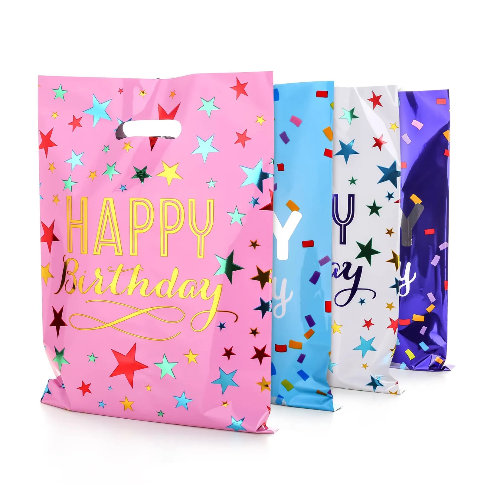 Plastic Party Favor Bag with Handles 5