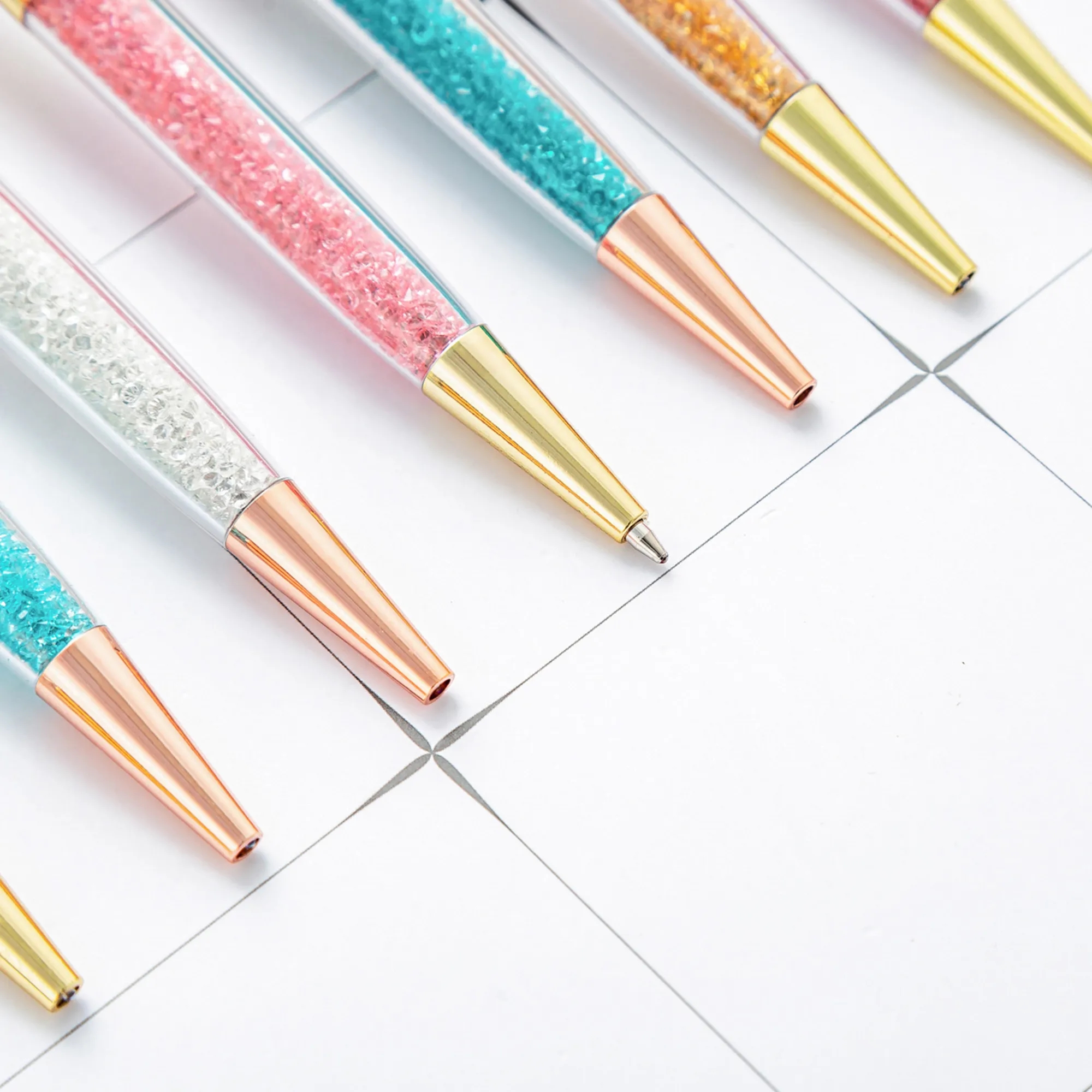 Fancy Crystal Crown Ballpoint Pens 2