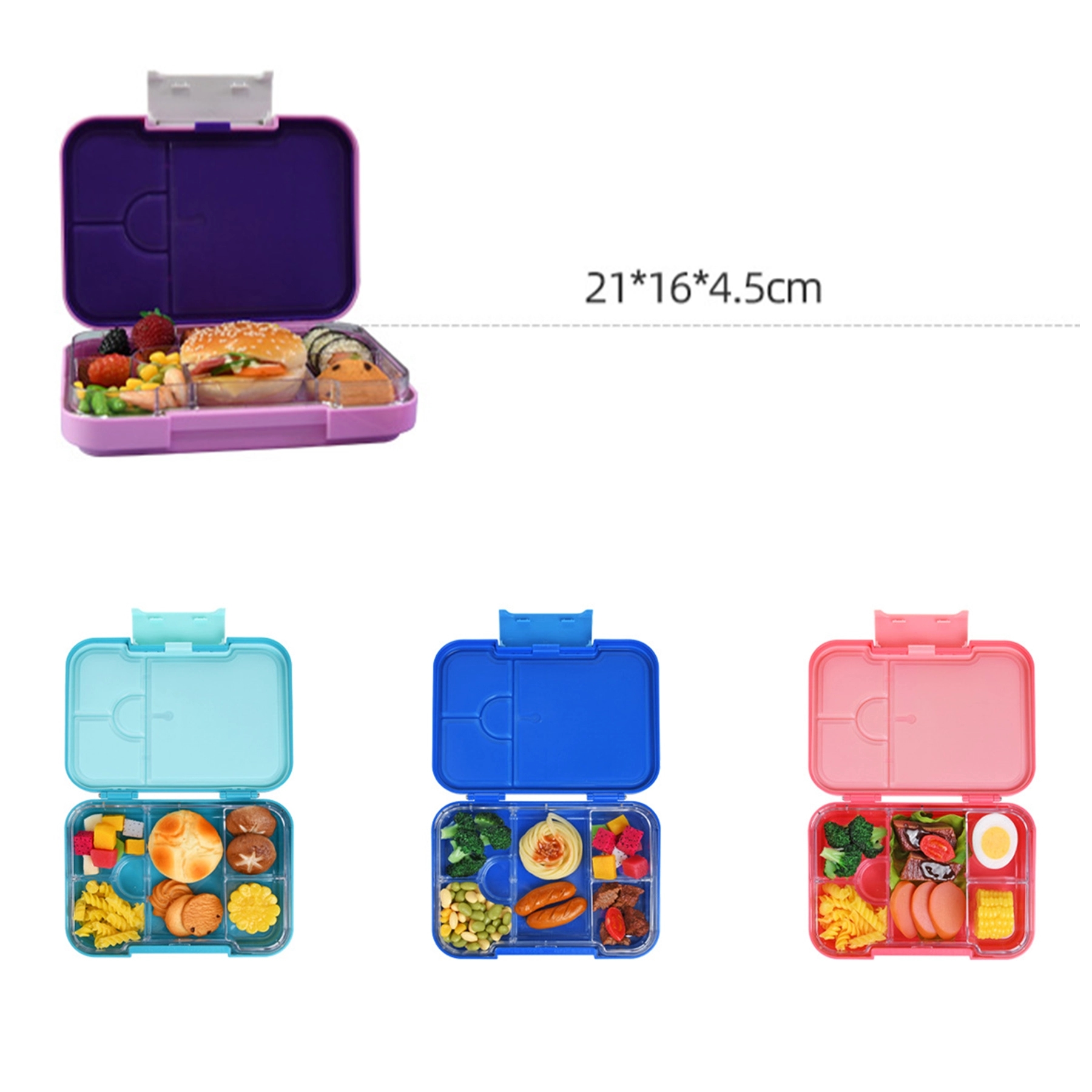 Lunch Box With Removable Divider 3