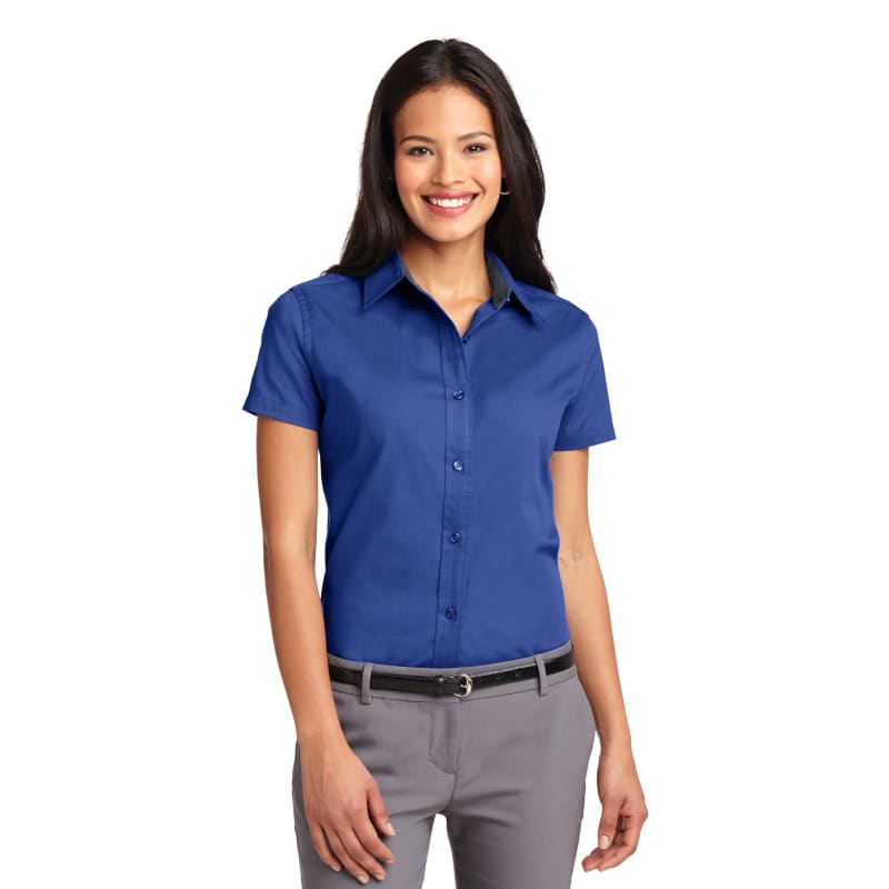 Port Authority Ladies Short Sleeve Easy Care Shirt. 50
