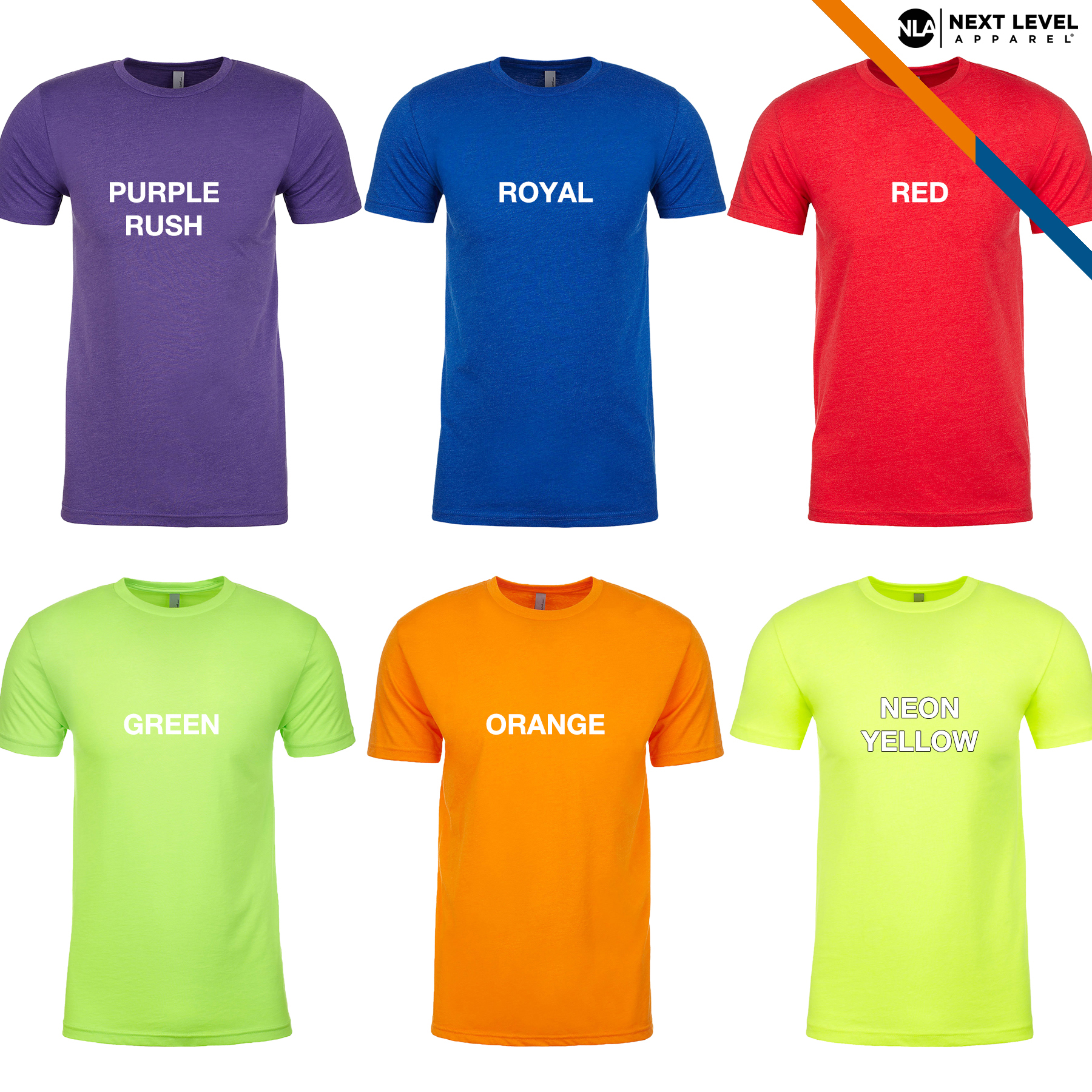 Next Level® 4.3 oz Men's CVC Crew T-Shirts 4