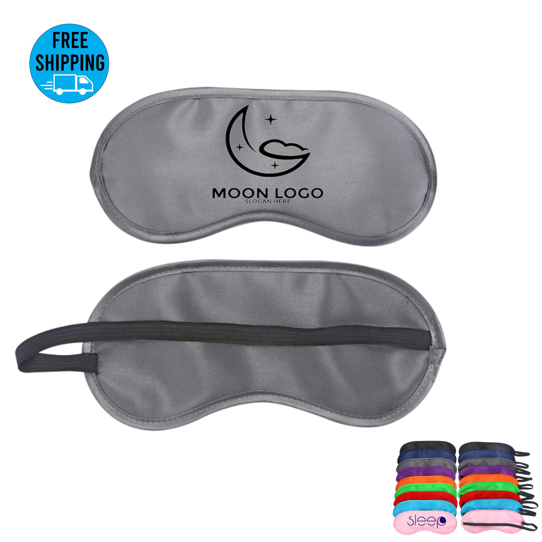 BASIC Satin Sleep Eye Mask 6