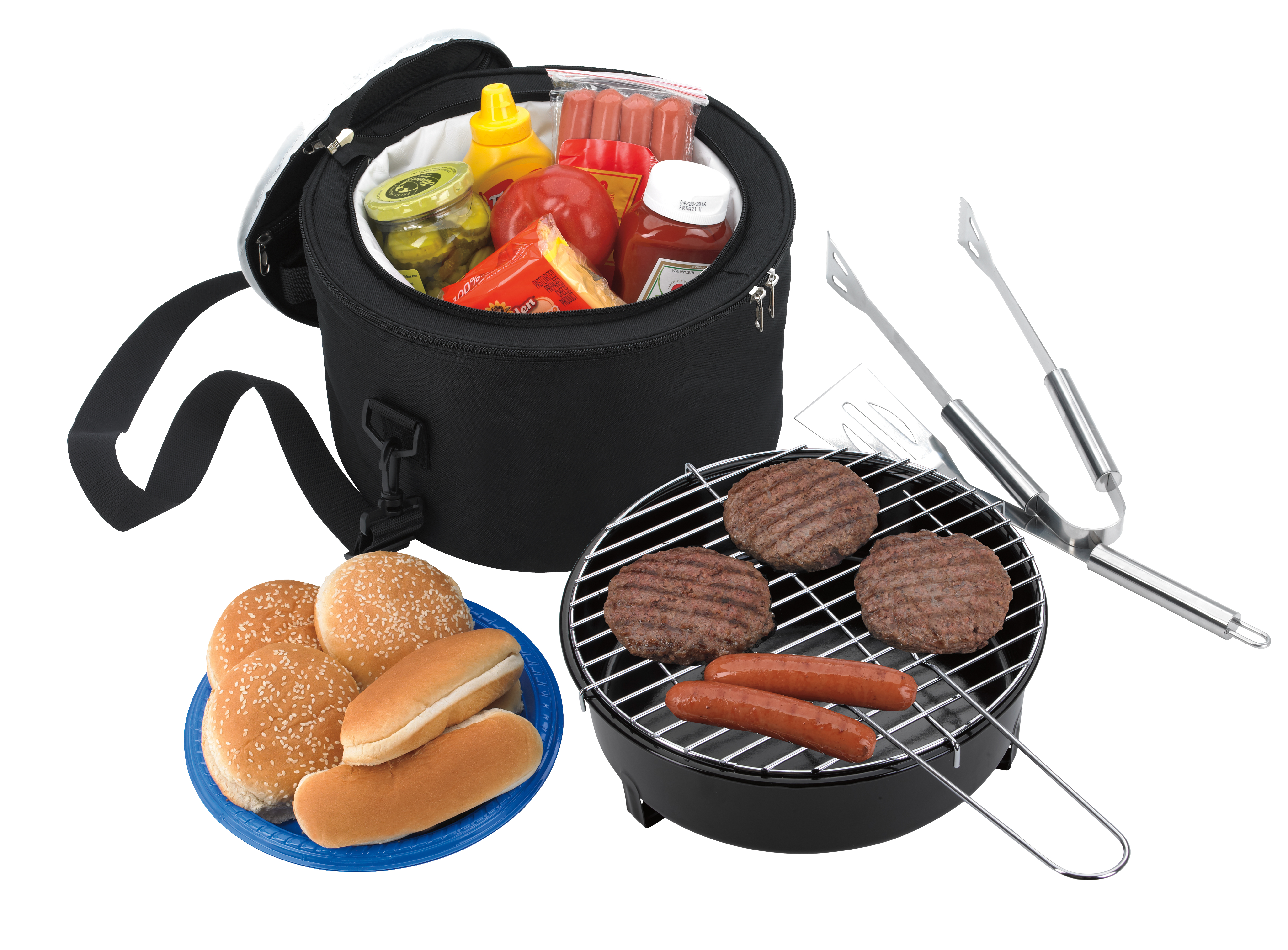 Koozie® Portable BBQ with Cooler Bag 4