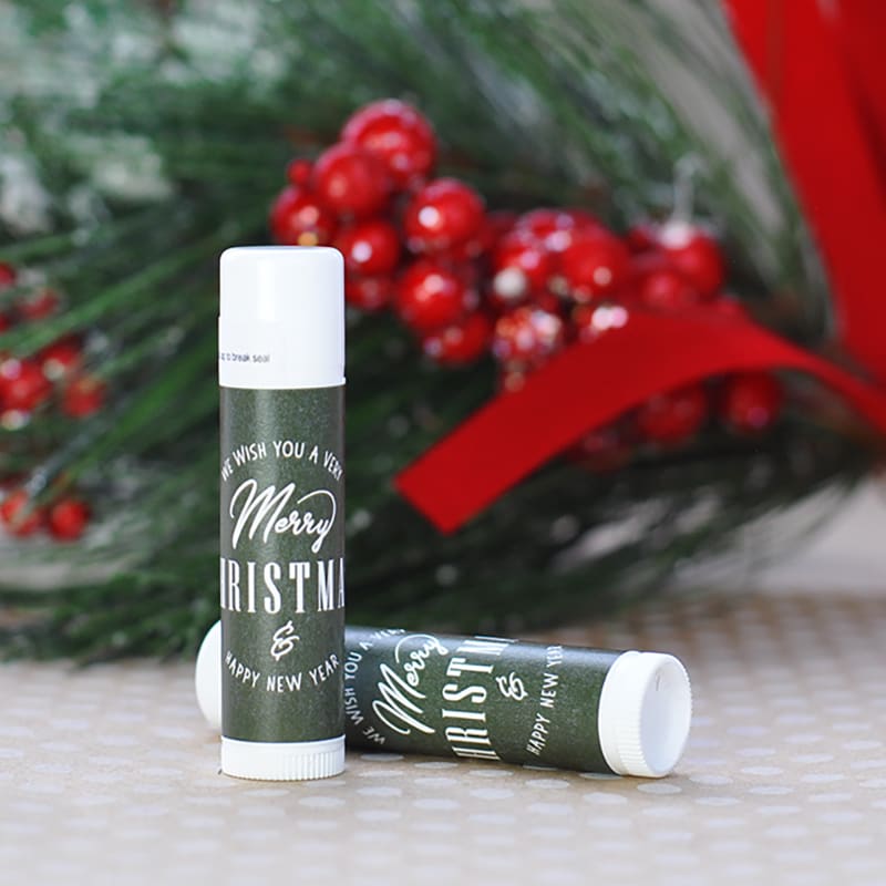 Natural Beeswax Lip Balm - One Imprint Color 6