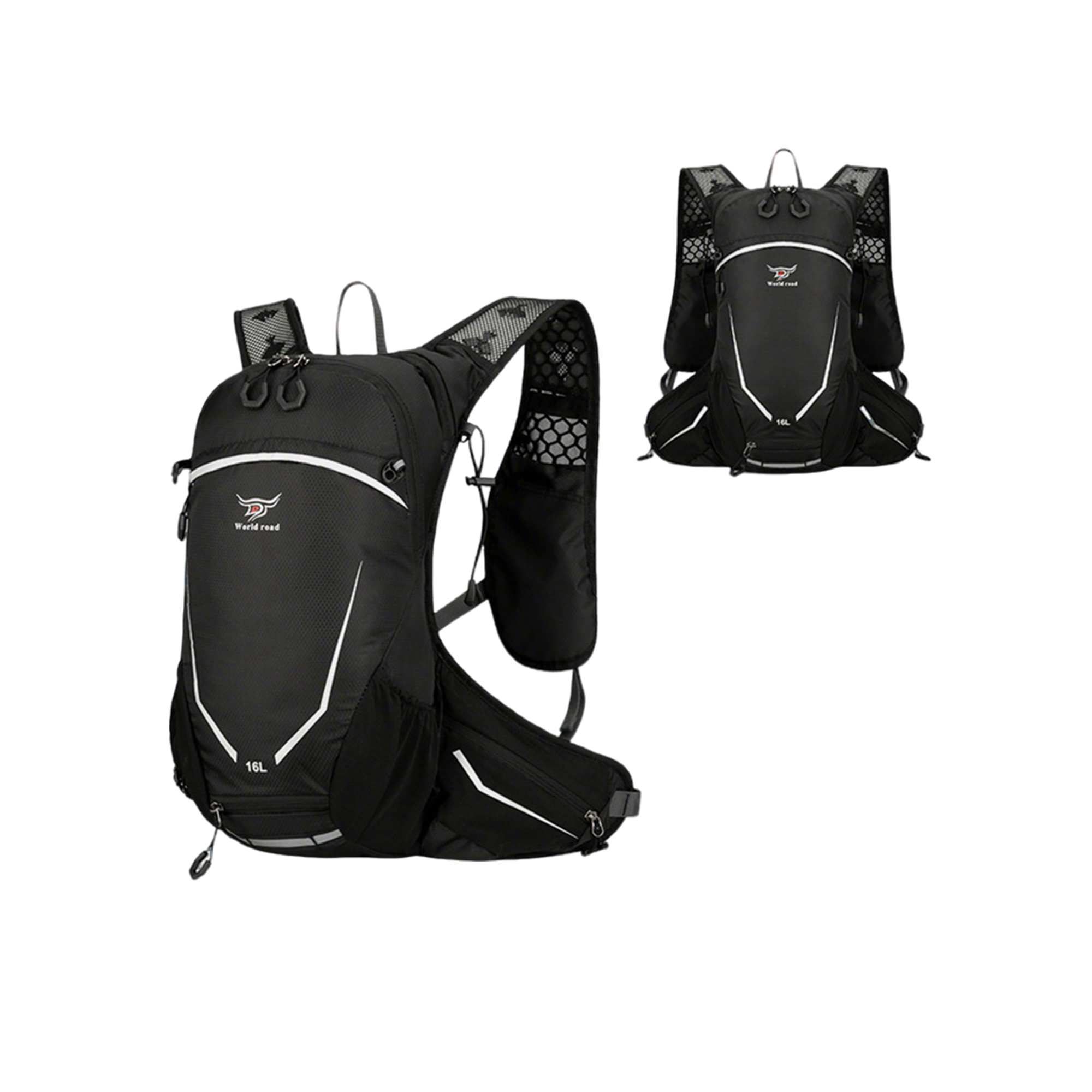 Lightweight Hydration Running Pack With Reflective Trim 2