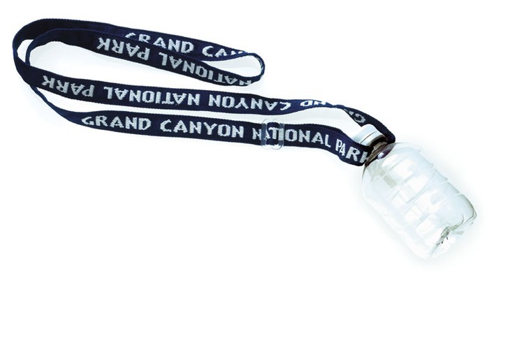 1/2" Woven Long Bottle Holder - "Platinum" Weave