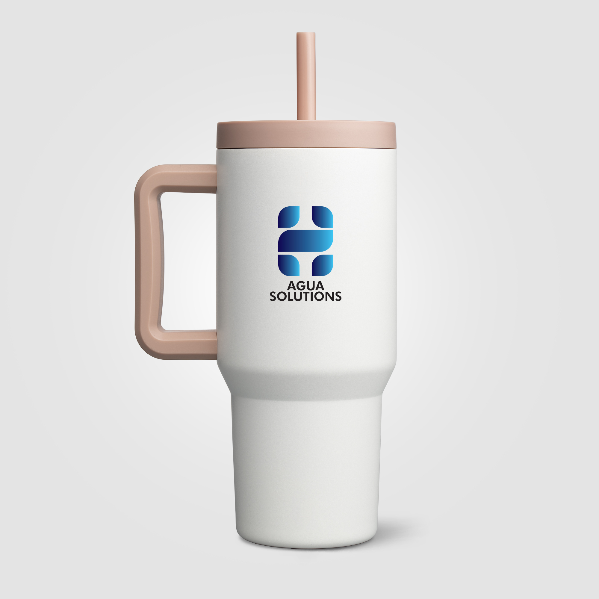 Grosche Aspen Stainless Steel Triple-Wall Insulated Straw Mug - 32oz 3