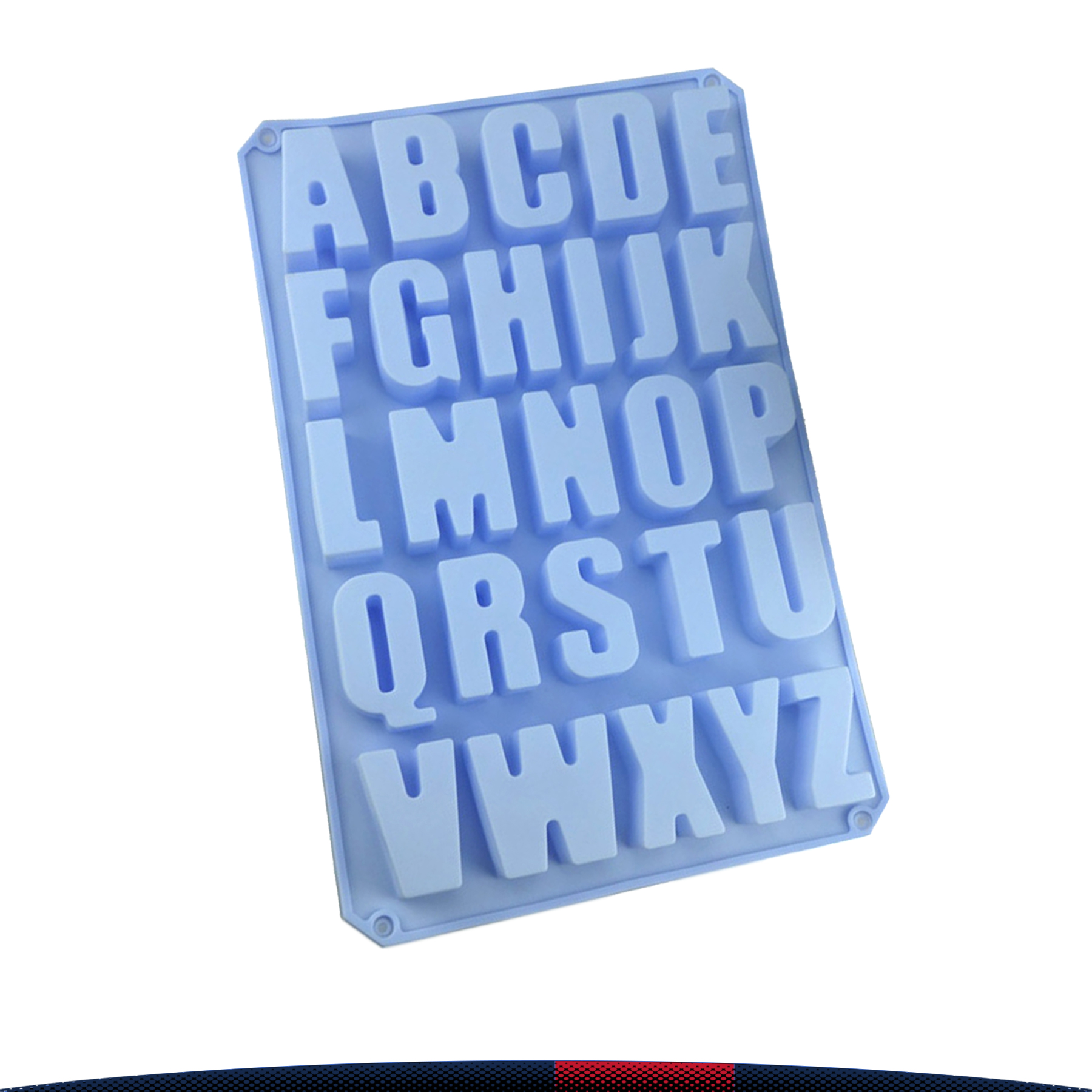 Silicone Capital Letters Ice Tray 2
