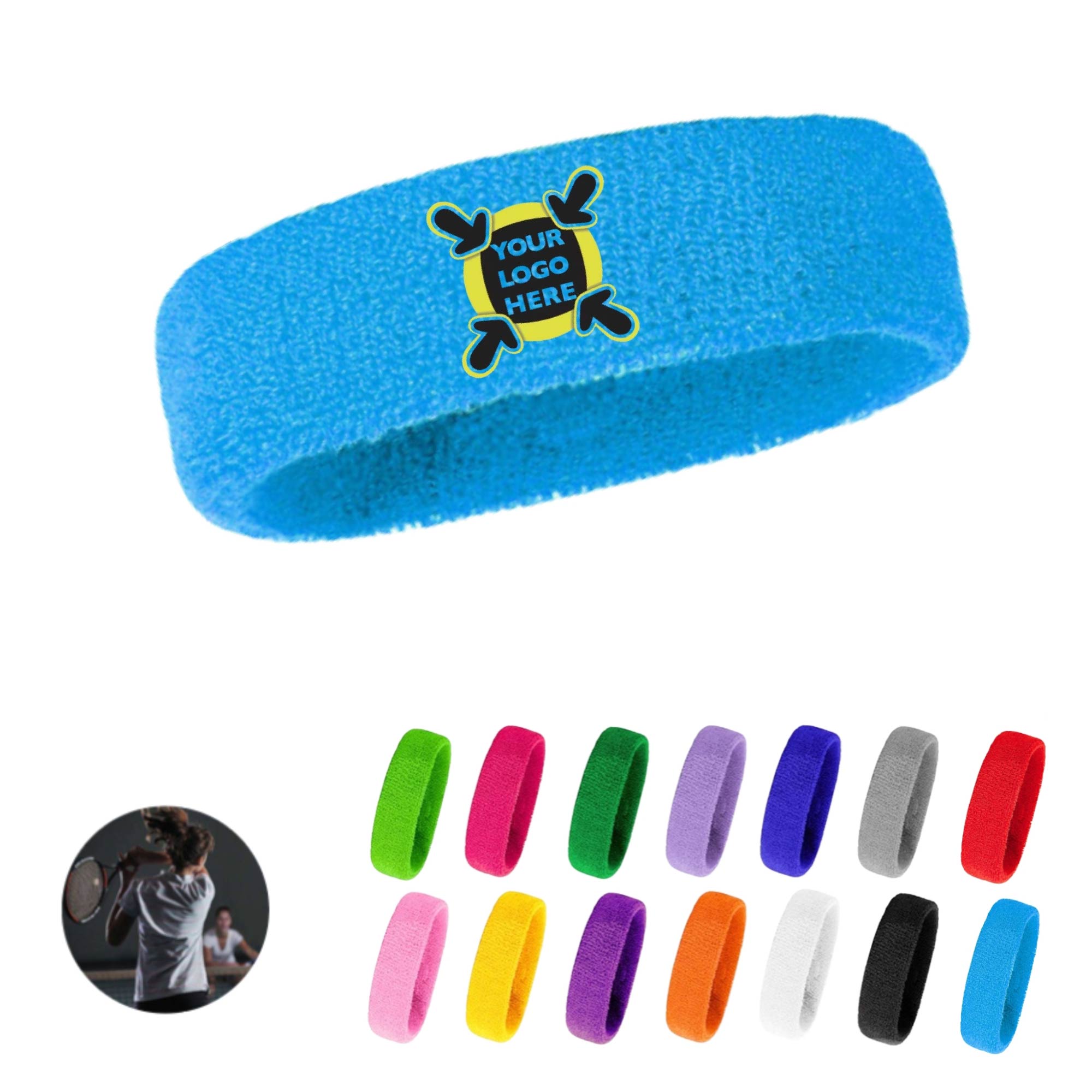 MOQ 10pcs Stretch Headbands 2