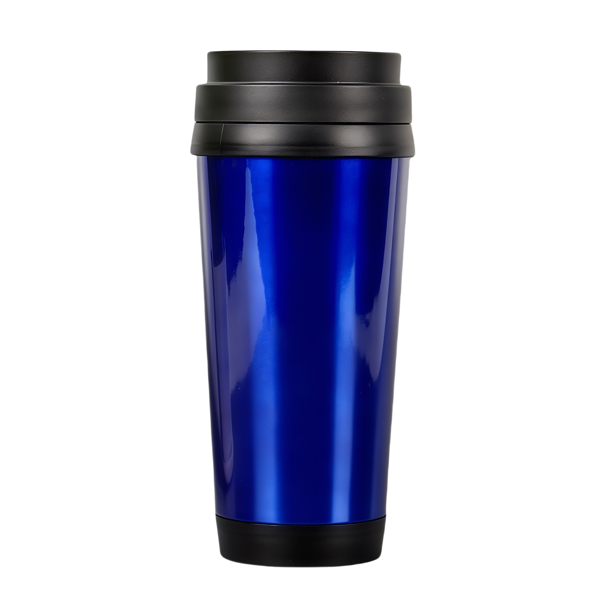 Stainless Steel Plastic Double Layer Water Cup Mug Tumbler with Leakproof Lid 2
