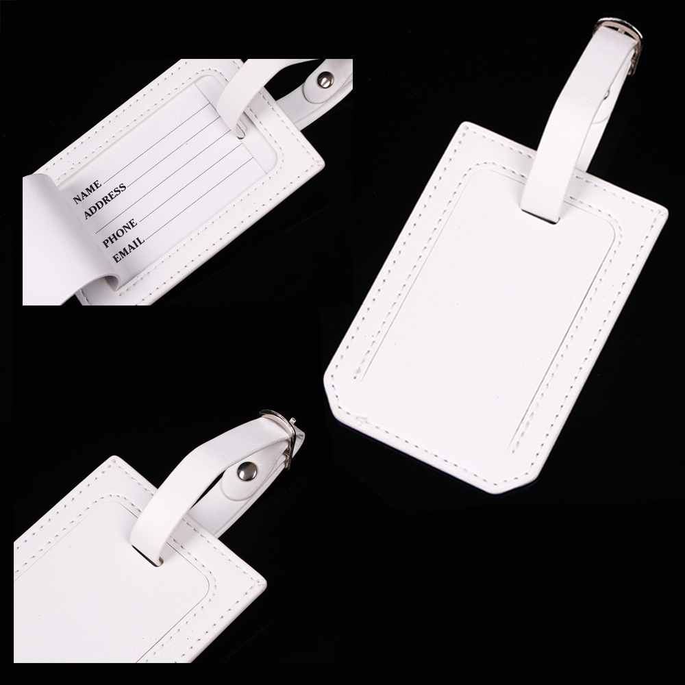 PU Leather Luggage Tag 3