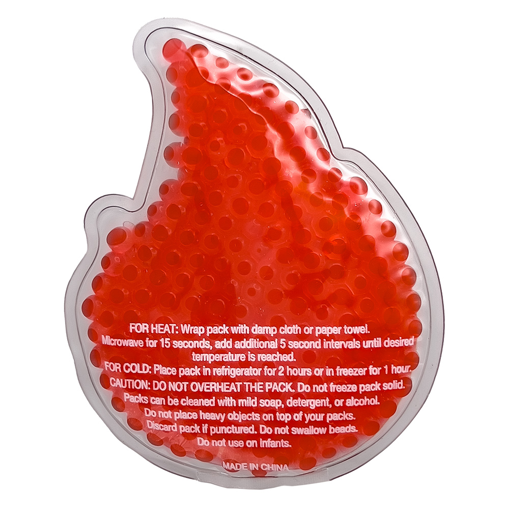 Hot/Cold Gel Bead Packs - Flame 3