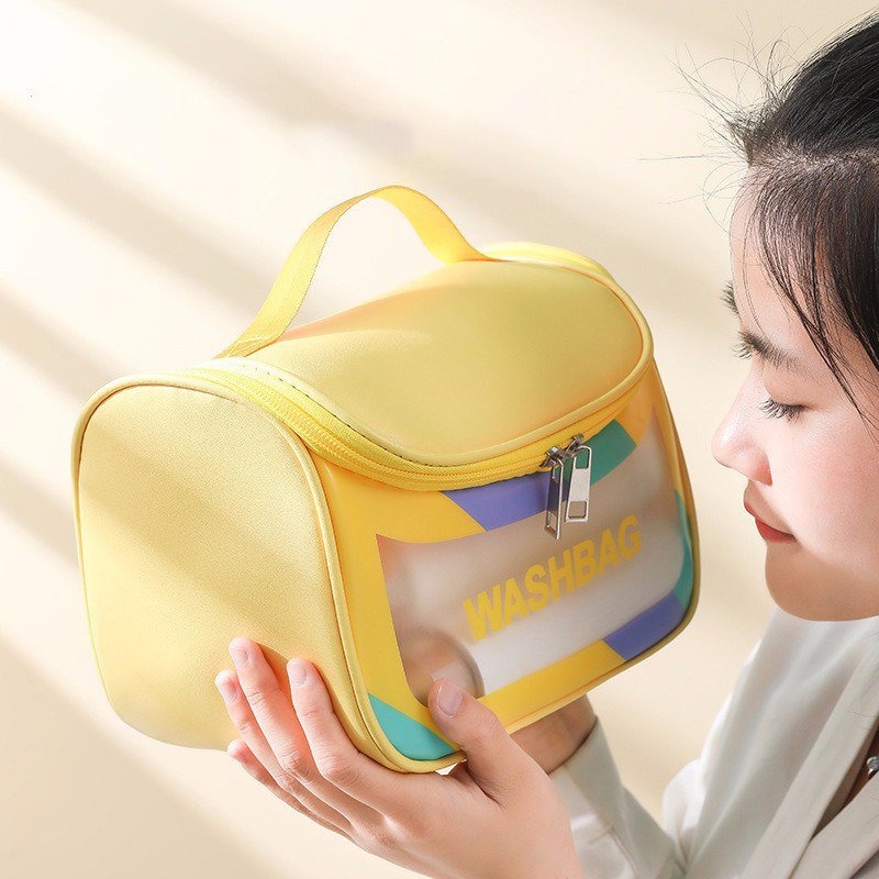 Frosted PVC Toiletry Bag Cosmetic Bag 8