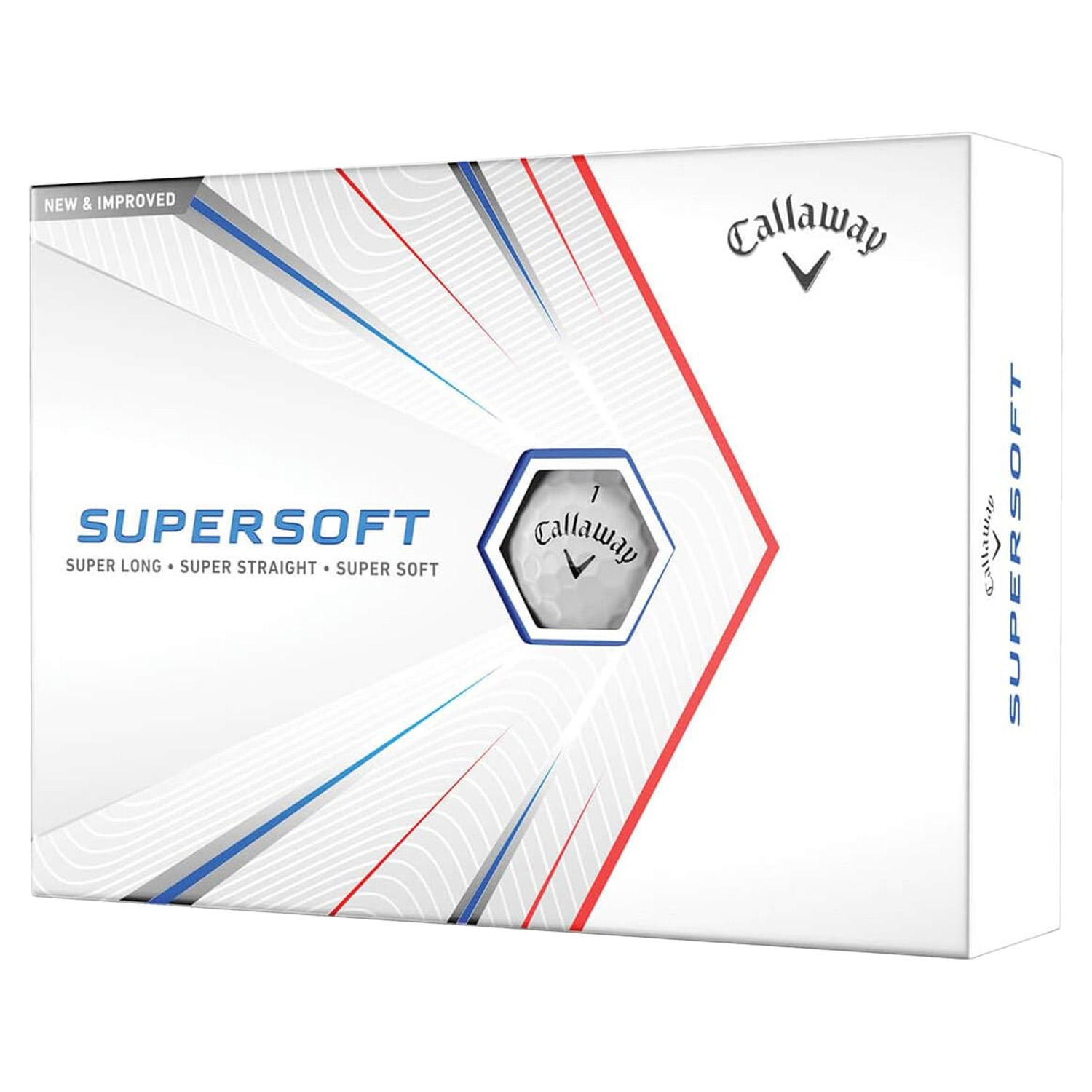 Callaway® Men's 1/4-Zip Pullover, Supersoft Golf Balls & Pitchfix® 2.5 Divot Tool Gift Set 6