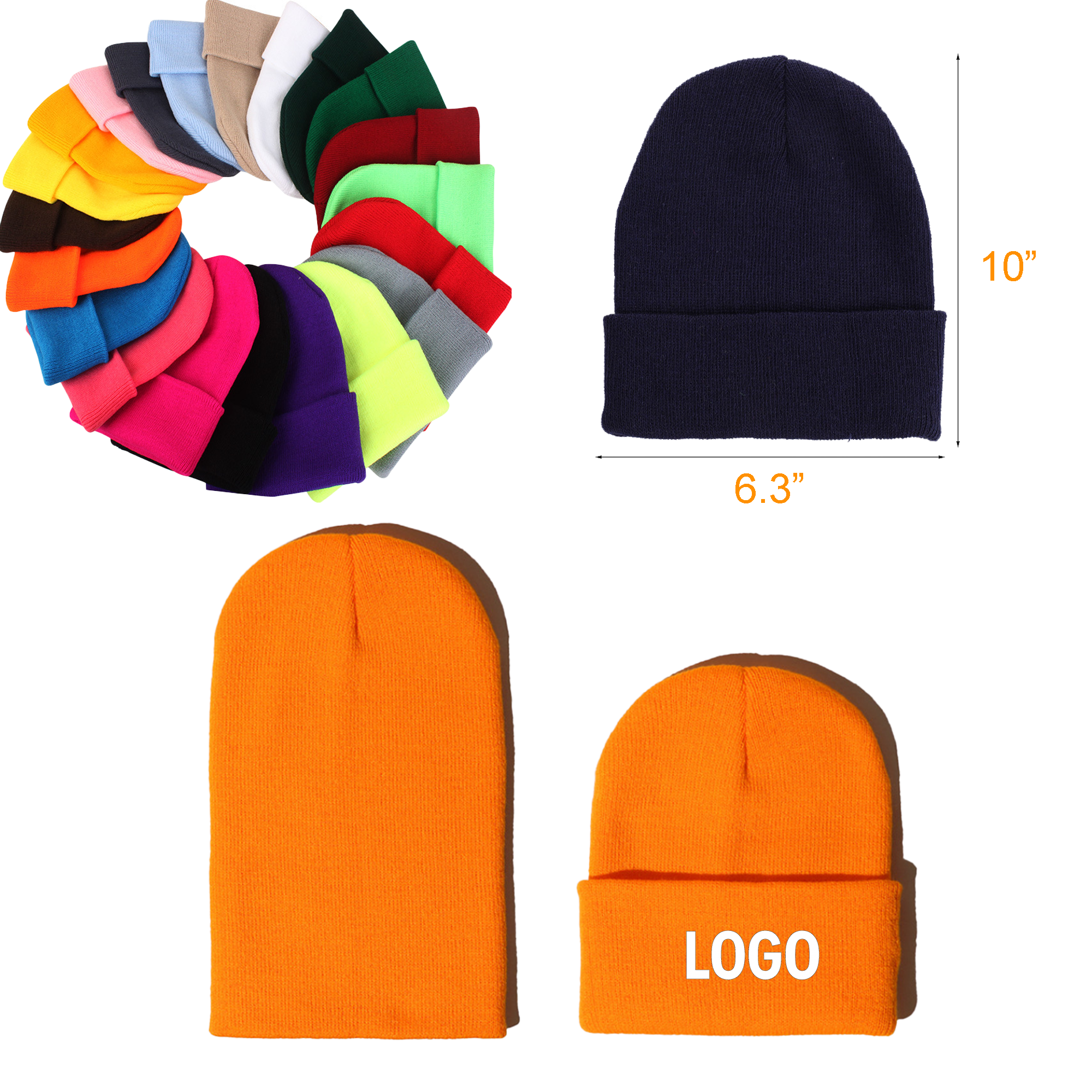 Everyday Cuffed Knit Beanie 2