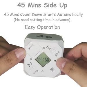 Count Down And Up Digital Timer With Alarm Magnet Back And Kickstand 15