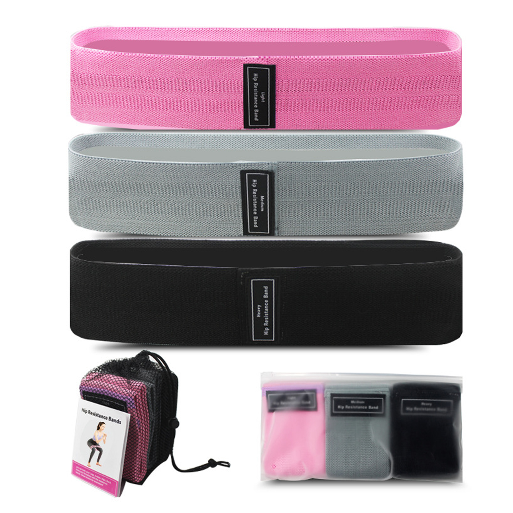 Resistance Bands Set-3 Pieces 4