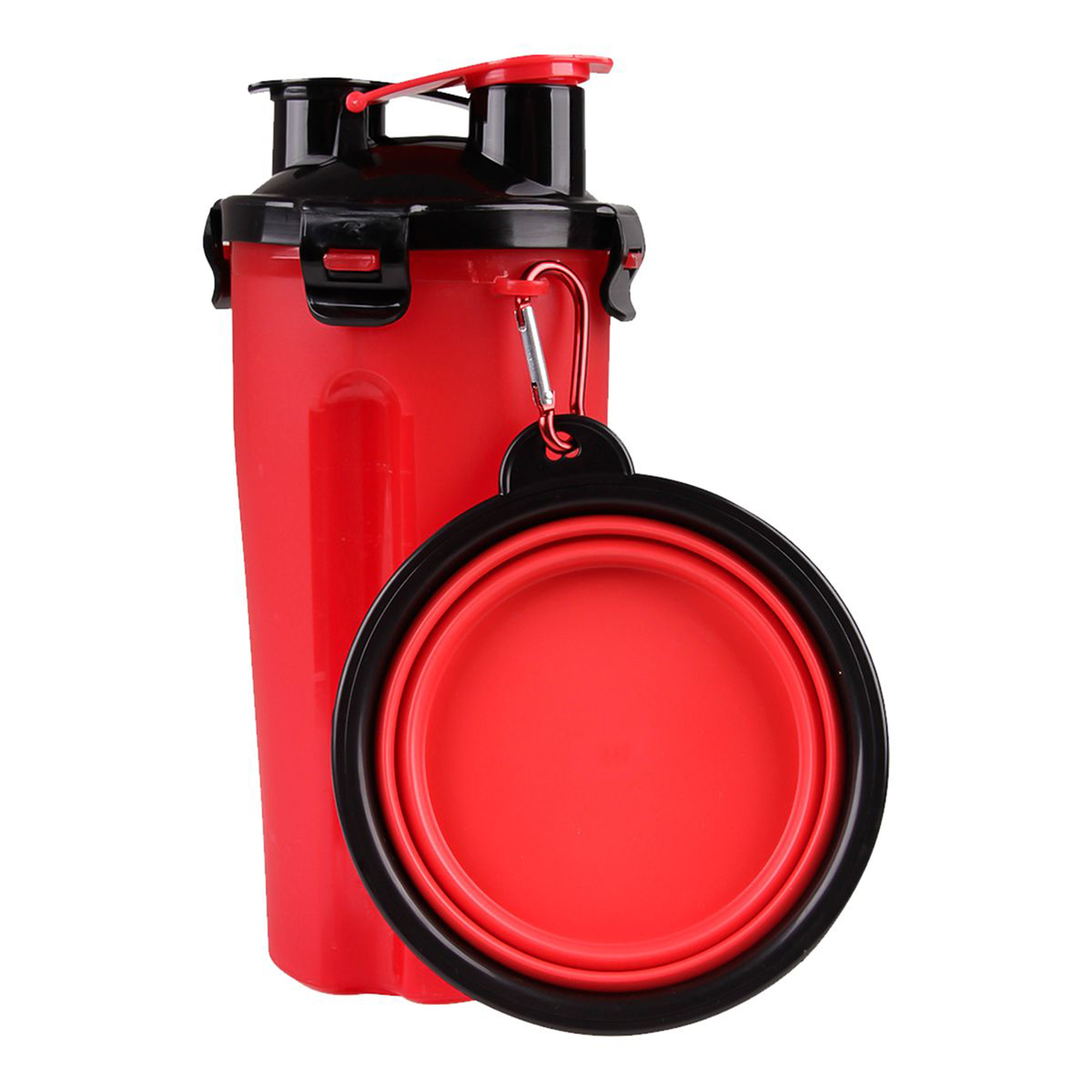 2 in 1 Portable Pet Dog Drinking Water Cup Bottle Bowl 4